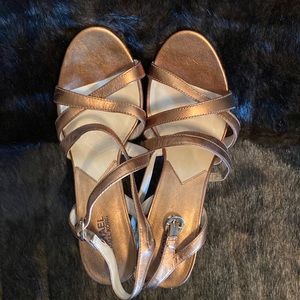 Michael Kors copper heels size 9